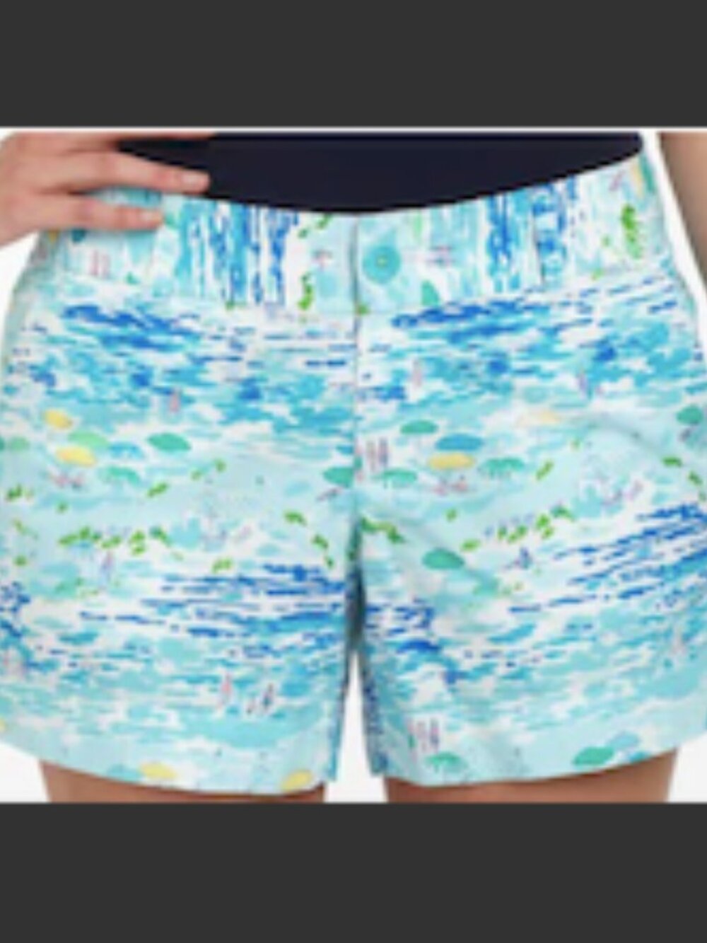 Lilly Pulitzer Callahan Shorts in “High Tide Toile”